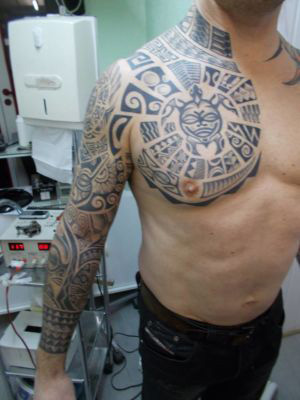 Tatouage tribal / maori