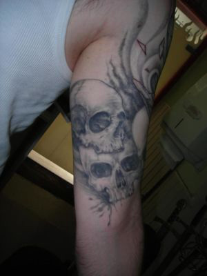 tatouage tête de mort