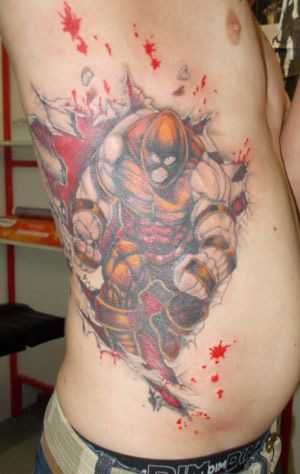 Tatouage le fléau - Marvel x-men