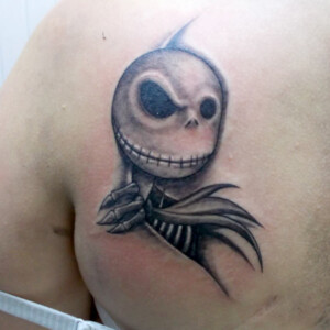 tatouage l'étrange noël de Monsieur Jack