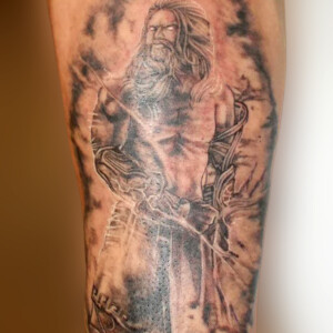 Tatouage dieu mythologique