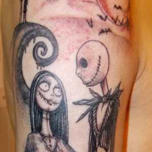 Tatouage l'étrange noël de Monsieur Jack