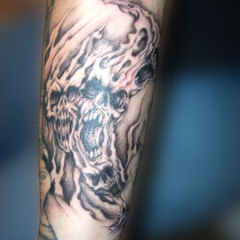 Tatouage tête de mort